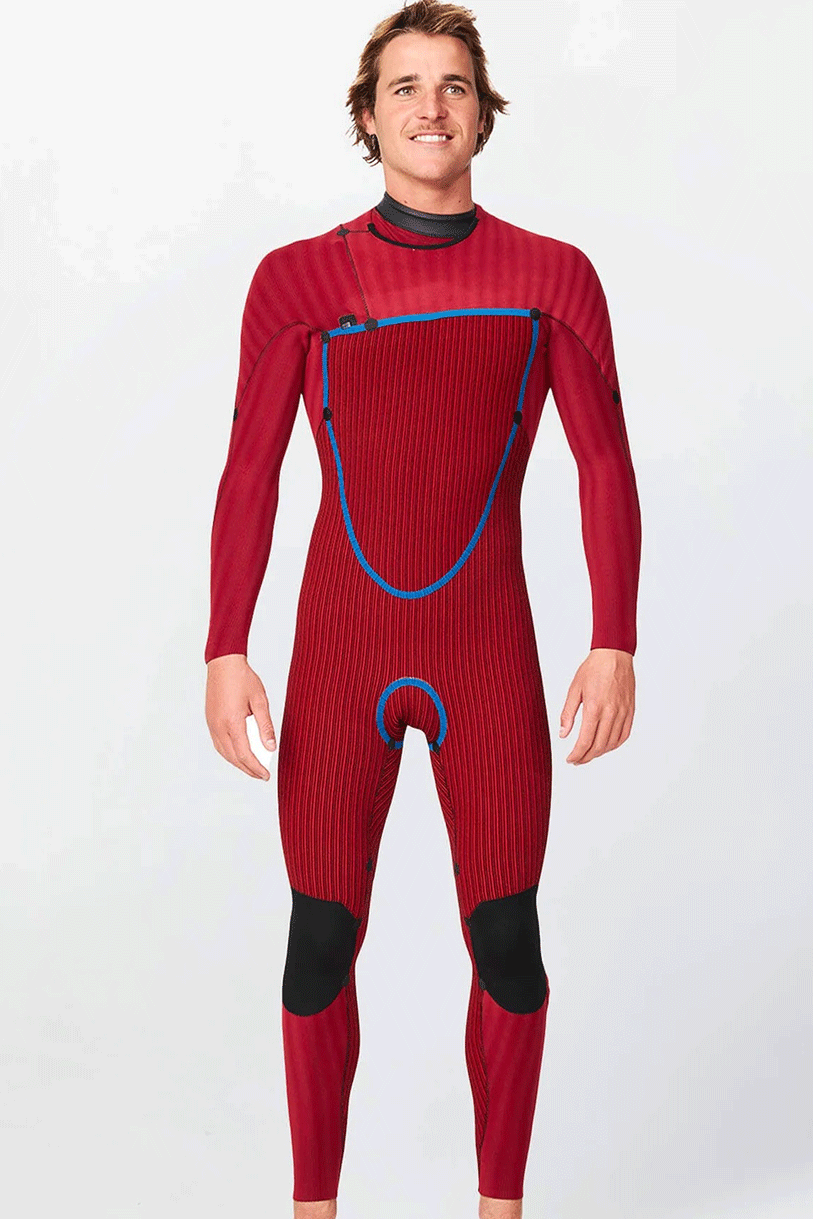 HyperFire X 3/2mm Chest Zip Wetsuits