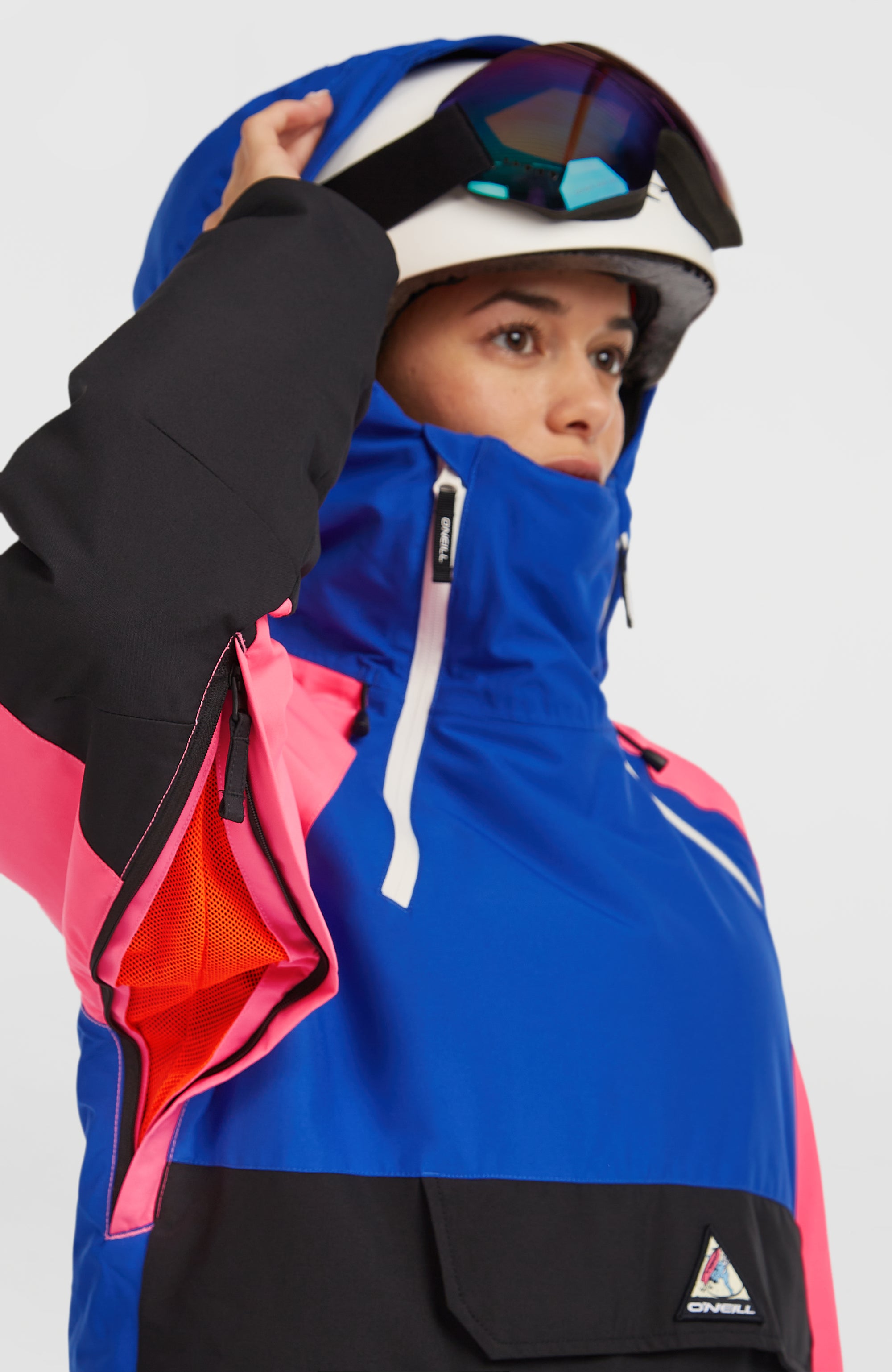 Asymmetric Anorak Snow Jacket 20K