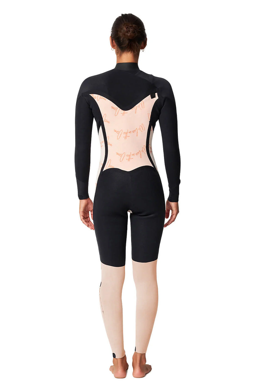 Women's Bahia 3/2mm Steamer Chest Zip Wetsuit