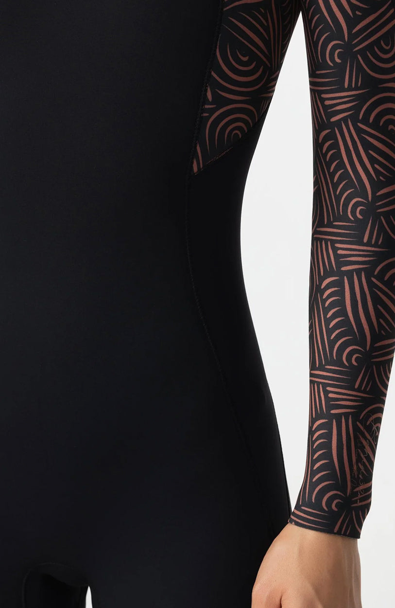 Women's Bahia 4/3mm Steamer Chest Zip Wetsuit