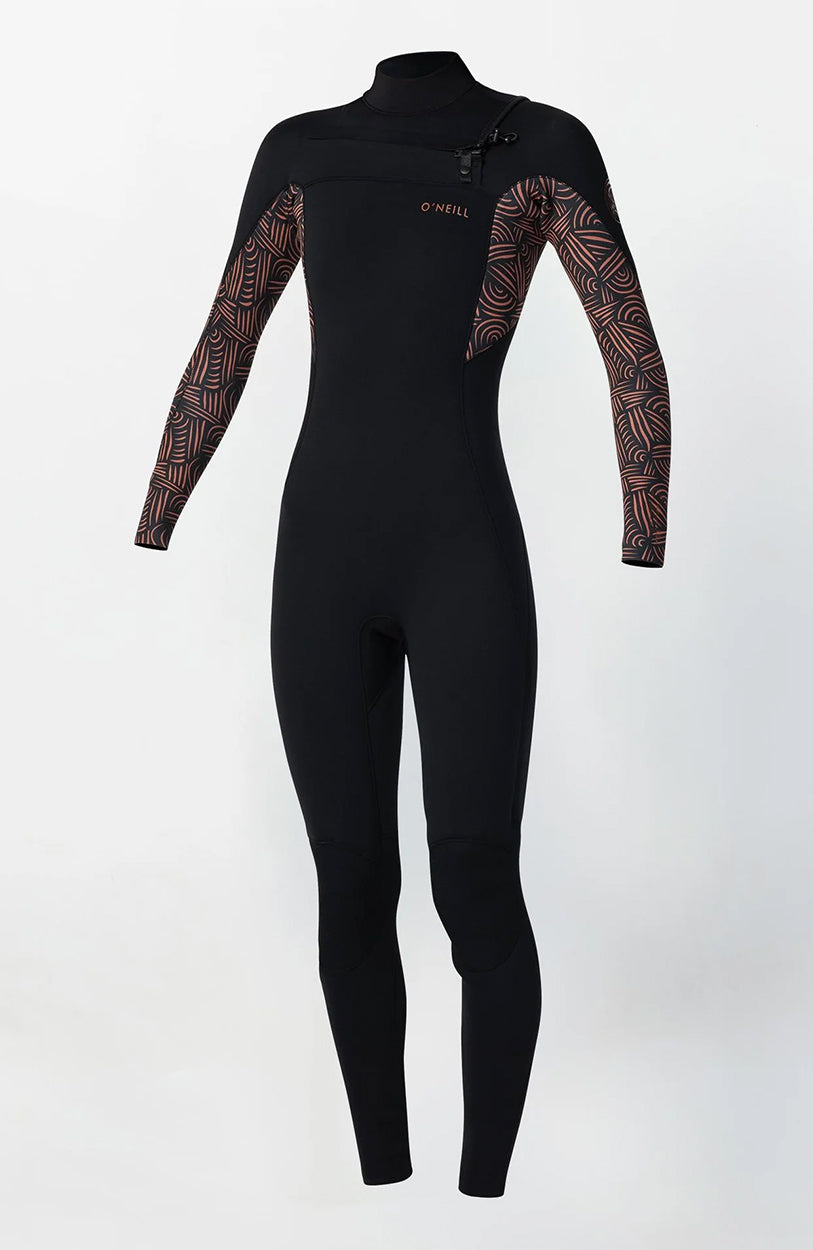 Women's Bahia 4/3mm Steamer Chest Zip Wetsuit