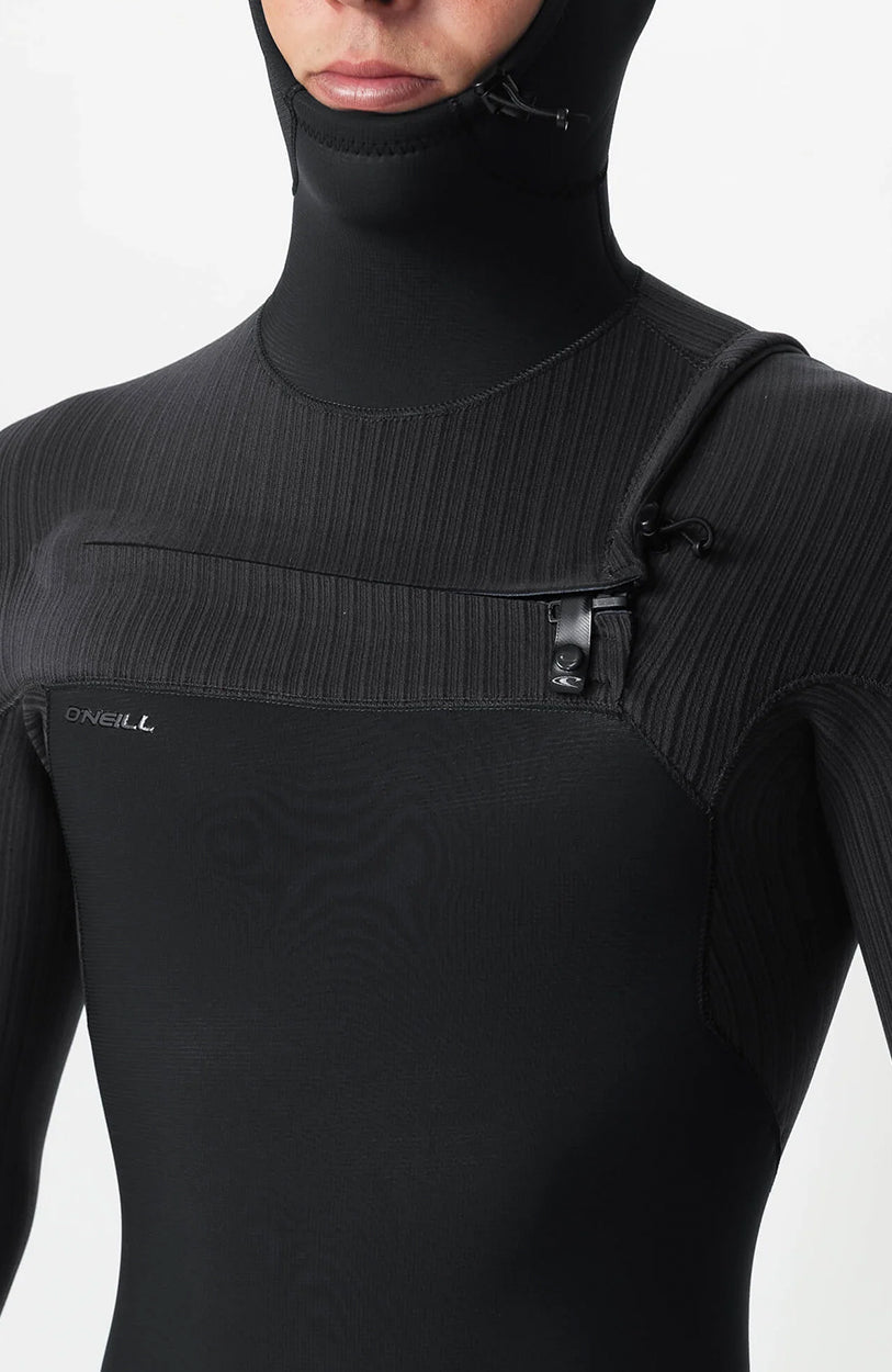 HyperFreak 5/4MM Hooded Steamer Chest Zip Wetsuit