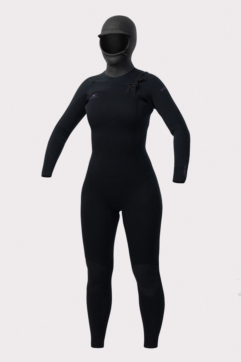 Women's Reactor 2GBS Chest Zip Full W/Hood 5/4MM